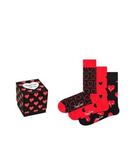 HAPPY SOCKS I LOVE YOU Gift set calze 3 paia - Calze Donna