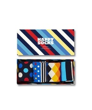 HAPPY SOCKS BLACK WEEK STRIPED Gift set calze 4 paia multicolor - Calze Uomo - 1