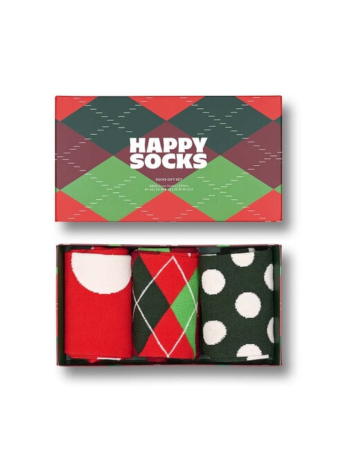 HAPPY SOCKS HOLIDAY CLASSICS Gift set calze 3 paia 4300 - Calze Uomo