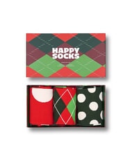 HAPPY SOCKS HOLIDAY CLASSICS Gift set calze 3 paia 4300 - Calze Uomo - 1
