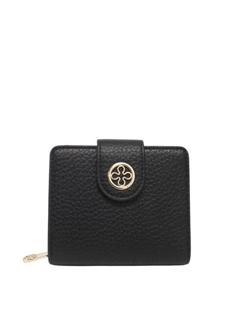 V73 FEDERICA Portafoglio bifold piccolo nero - Portafogli Donna