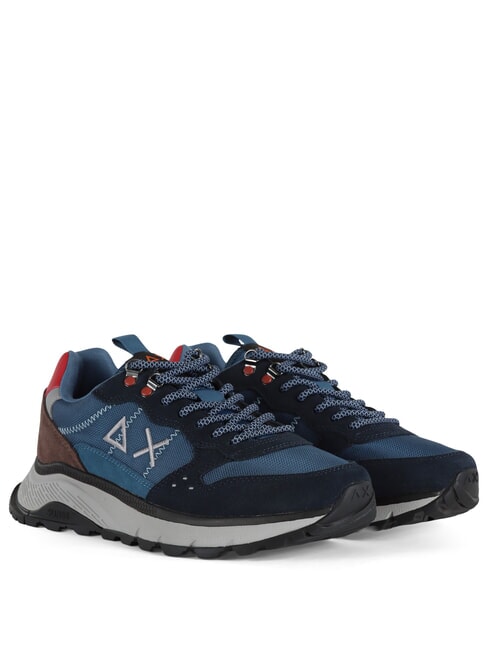SUN68 FIRE & CAMPING Sneakers navy blue - Scarpe Uomo