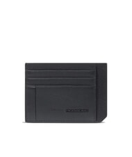 PIQUADRO W137 Porta carte di credito piatto in pelle - Portafogli Uomo