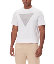 GUESS TRIANGLE LOGO T-shirt manica corta regular fit - T-shirt Uomo