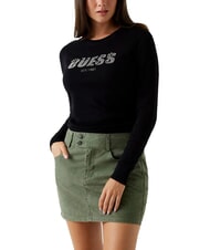 GUESS REYNA LOGO Maglione girocollo con applicazioni - Maglie Donna