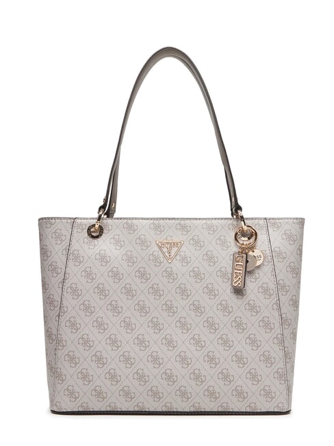 GUESS NOELLE 2  Borsa Tote a spalla dark taupe logo - Borse Donna