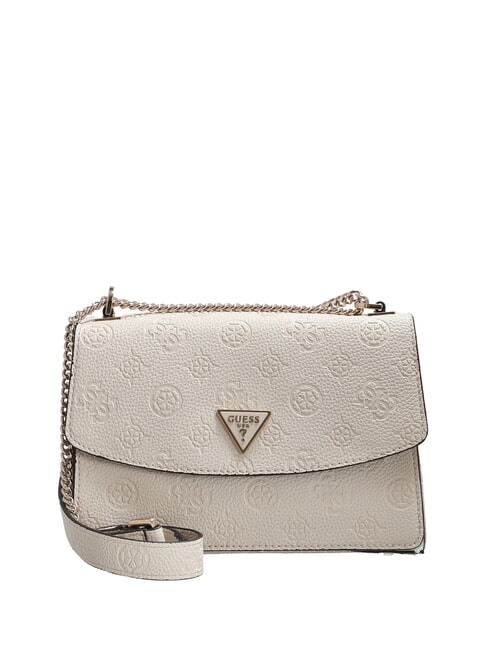 GUESS CRESIDIA II Borsa a tracolla con flap bone logo - Borse Donna