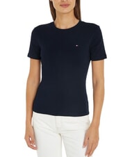 TOMMY HILFIGER TH T-Shirt in cotone - T-shirt e Top Donna