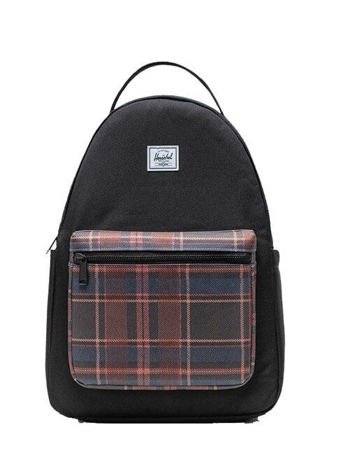 HERSCHEL NOVA  Zaino porta PC 14" black winter plaid - Zaini Scuola & Tempo Libero