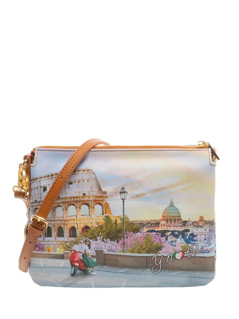 YNOT YESBAG Borsa a tracolla con stampa italian love - Borse Donna