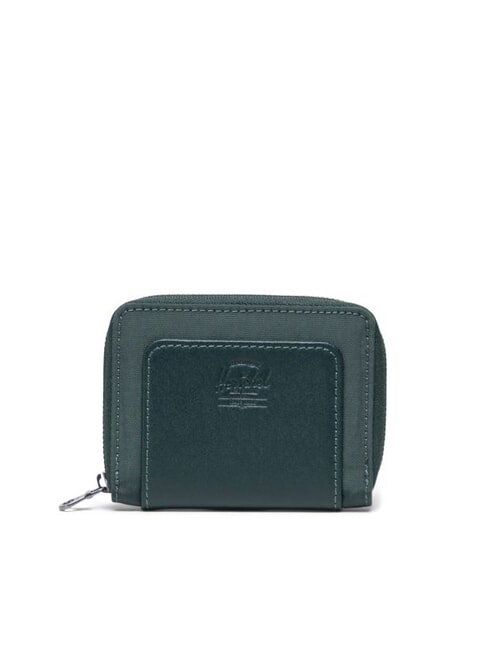 HERSCHEL TYLER Portafoglio piccolo zip around darkest spruce - Portafogli Donna