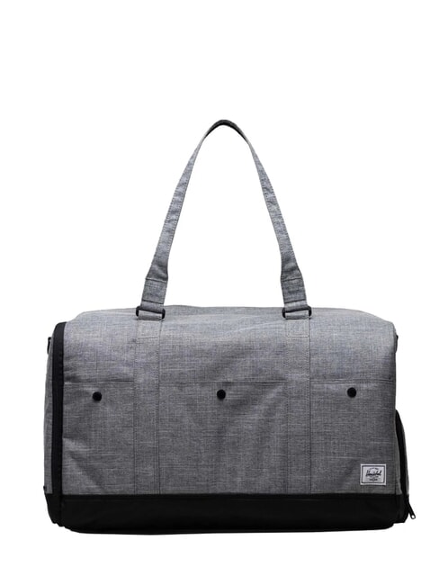 HERSCHEL BENNETT Borsone maxi con tracolla RAVEN CROSSHATCH - Borsoni