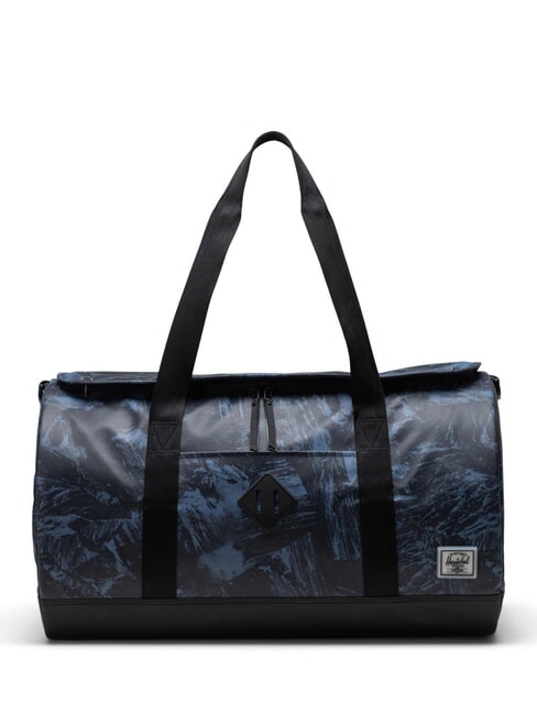 HERSCHEL HERITAGE Borsone grande con tracolla steel blue shale rock - Borsoni