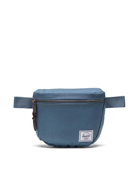 HERSCHEL SETTLEMENT Marsupio mini steel blue - Marsupi