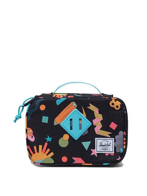 HERSCHEL HERITAGE Astuccio con maniglia scrapbook black - Astucci e Accessori