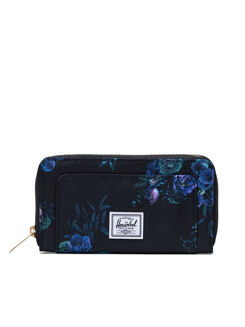 HERSCHEL THOMAS Portafoglio medio zip around evening floral - Portafogli Donna