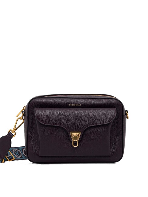 COCCINELLE BEAT SOFT RIBB  Borsetta a tracolla prune - Borse Donna