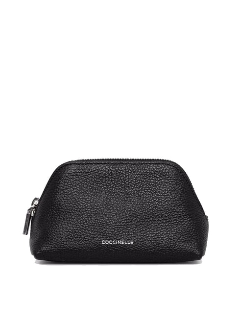 COCCINELLE HELGA Beauty trousse in pelle Nero - Bustine & Necessaire