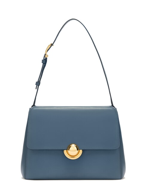 FURLA DOMUS  Borsa a spalla, in pelle grigio blu - Borse Donna