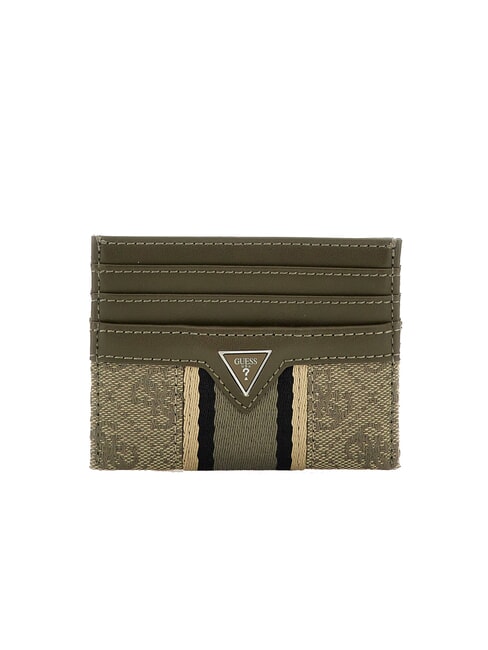 GUESS MADRID Portacard sand/military green - Portafogli Uomo