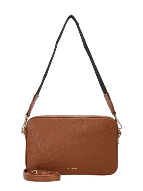 COCCINELLE TEBE  Borsa a spalla, con tracolla cognac - Borse Donna