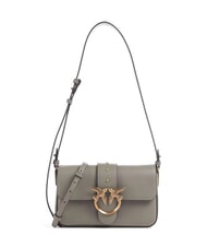 PINKO LOVE ONE SLOUCHY Borsa mini tracolla in pelle - Borse Donna