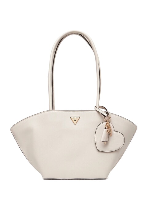 GUESS BOLENA Borsa a spalla con charm cuore STONE - Borse Donna