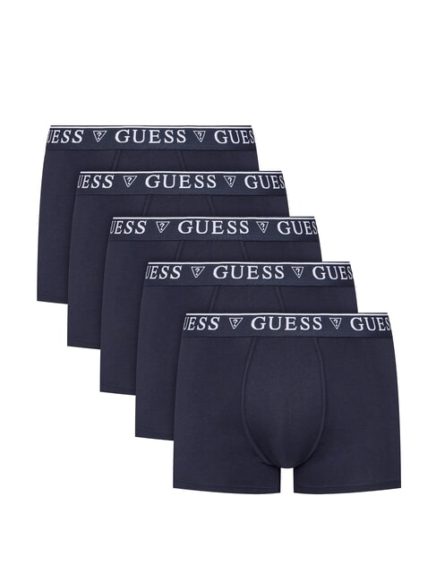 GUESS LOGO CLASSIC 5 Boxer multicolor smartblue - Slip Uomo