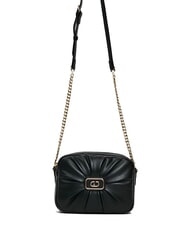 GAUD&Igrave; ELISA Borsa a tracolla inserto catena NERO - Borse Donna - 1