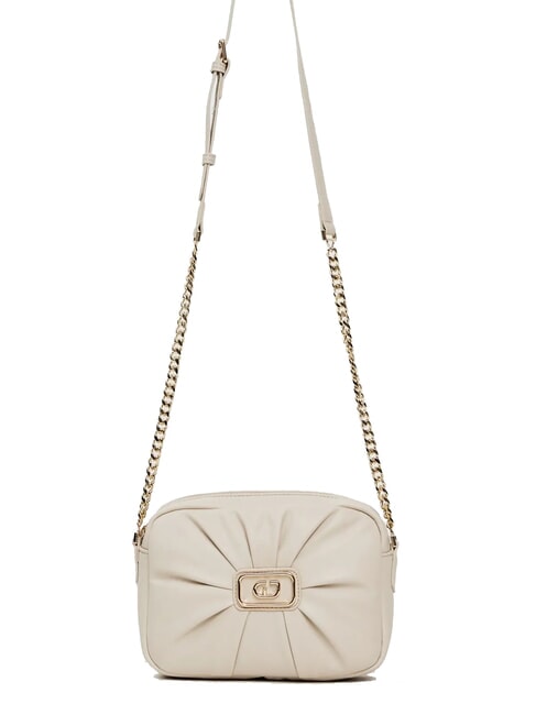 GAUDÌ ELISA Borsa a tracolla inserto catena CREMA - Borse Donna