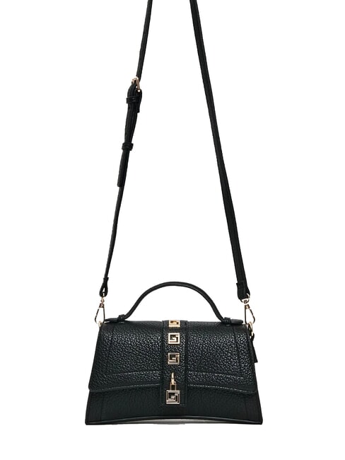 GAUDÌ ELVIRA Borsa cartelletta a mano con tracolla NERO - Borse Donna