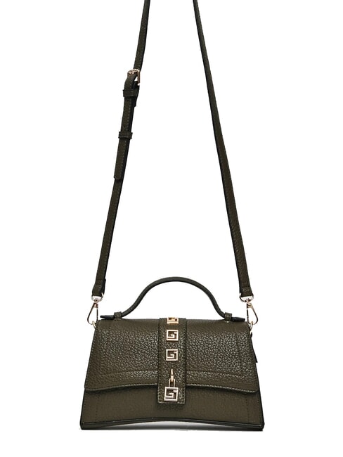 GAUDÌ ELVIRA Borsa cartelletta a mano con tracolla MILITARY - Borse Donna