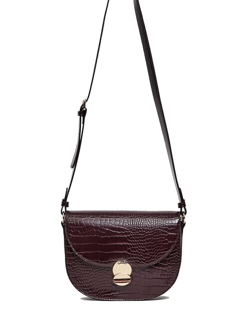 GAUDÌ EVELYN COCCO Borsa a tracolla media stampata wine - Borse Donna