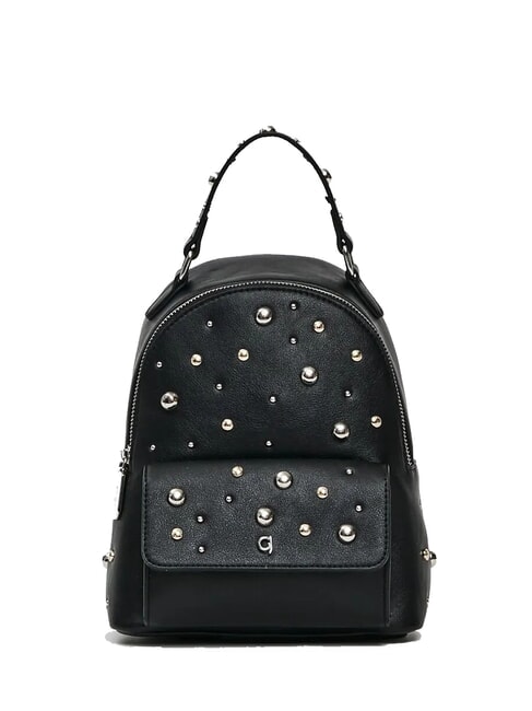 GAUDÌ ESTER Zaino con tasca e borchiette NERO - Borse Donna