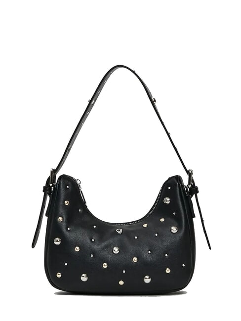 GAUDÌ ESTER Borsa piccola a spalla con borchiette NERO - Borse Donna