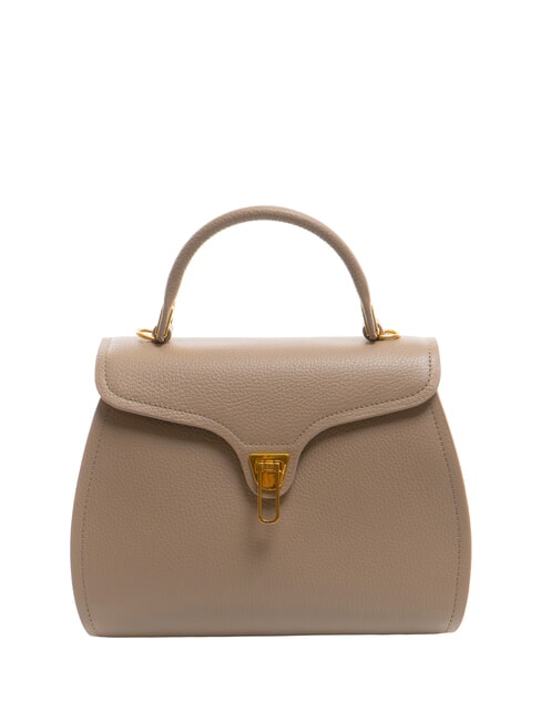 COCCINELLE MARVIN Borsa a mano in pelle con tracolla warm taupe - Borse Donna