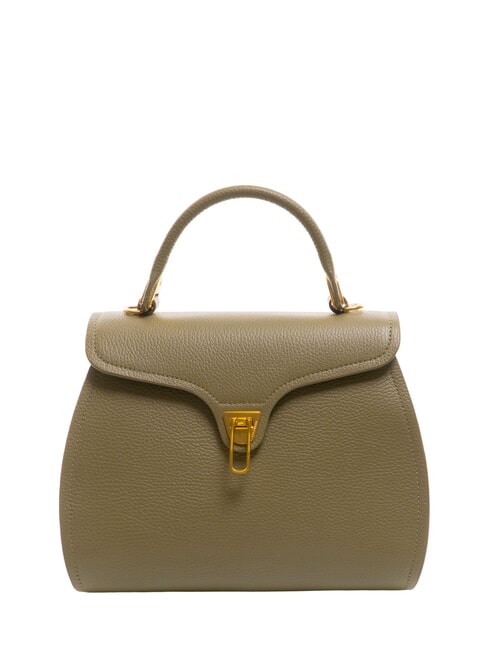 COCCINELLE MARVIN Borsa a mano in pelle con tracolla laurel green - Borse Donna