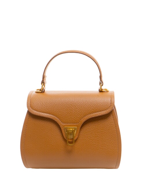 COCCINELLE MARVIN Borsa a mano mini in pelle con tracolla CUIR - Borse Donna