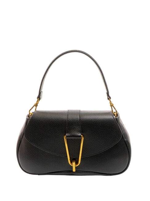 COCCINELLE HIMMA Borsa a mano in pelle con tracolla Nero - Borse Donna