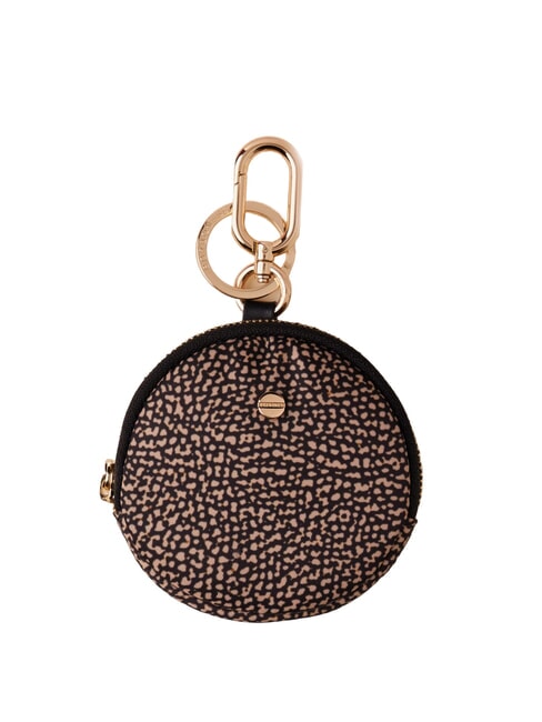 BORBONESE KEYRING  Portachiavi / Portamonete OP/NATURALE/NERO - Portachiavi