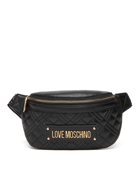 LOVE MOSCHINO QUILTED Marsupio a tracolla Nero - Borse Donna
