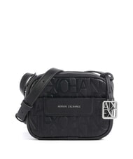 ARMANI EXCHANGE LIZ PEBBLE Borsa camera case logo in rilievo - Borse Donna