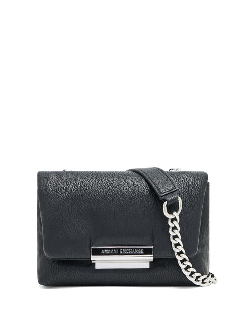 ARMANI EXCHANGE A|X Borsa mini a tracolla con patta black - Borse Donna