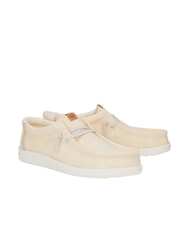 HEY DUDE WALLY JUTE Mocassini easy-on in canvas - Scarpe Uomo
