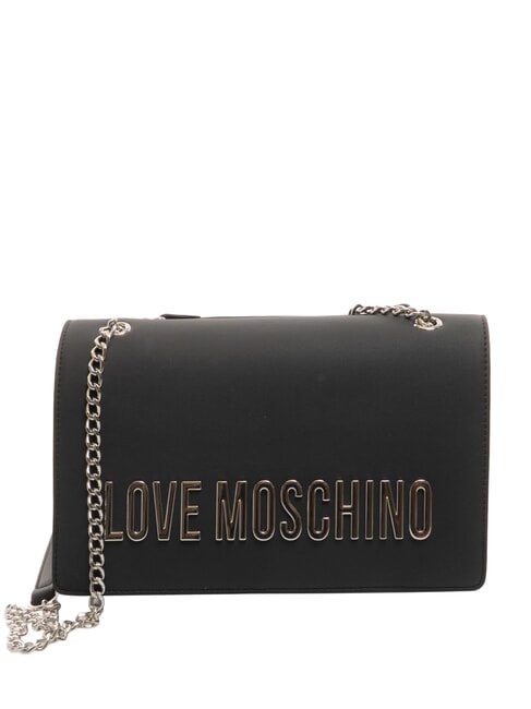 LOVE MOSCHINO BOLD LOVE  Borsa doppia portabilità Nero/nero - Borse Donna
