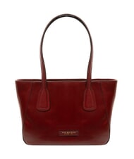 THE BRIDGE MADDALENA Shopper a spalla, in pelle Chianti/Bordeaux/Oro          - Borse Donna - 1