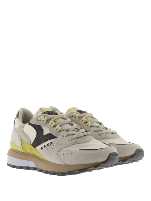 VICTORIA LUNA Sneakers running con suola dentata beige - Scarpe Donna