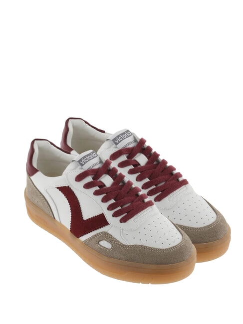 VICTORIA SEUL Sneakers unisex con suola caramello rojo - Scarpe Unisex