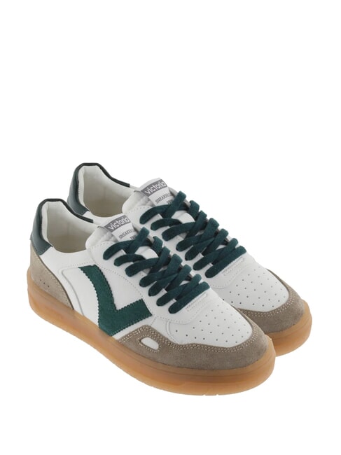 VICTORIA SEUL Sneakers unisex con suola caramello verde - Scarpe Unisex