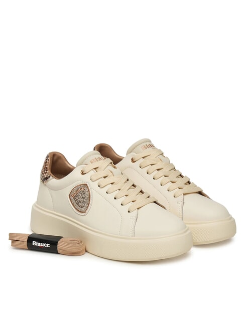 BLAUER VENUS Sneakers  cream/pyton - Scarpe Donna